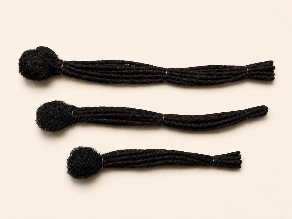 Extensions de locks naturelles – 12 pouces (Lot de 10)