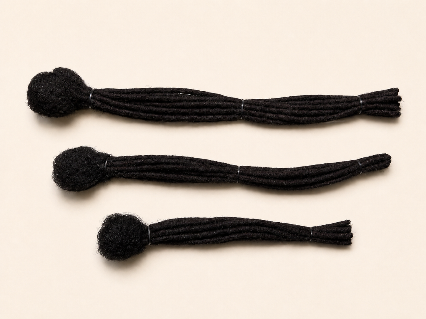 Extensions de locks naturelles – 14 pouces (Lot de 10)